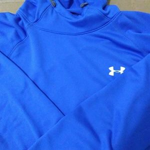 UNDER ARMOUR Men's Storm Cold Gear Blue Hoodie